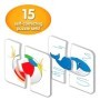 Puzzle Educativ de potrivire Oceanul cu 15 perechi de piese auto-corectante 2-5 ani